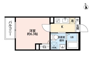 ナゴヤドーム前矢田駅 徒歩3分 1階の物件間取画像